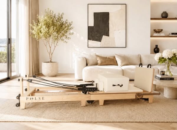 Fold-Up Pilates Reformer | Home Studio Equipment | POLSE