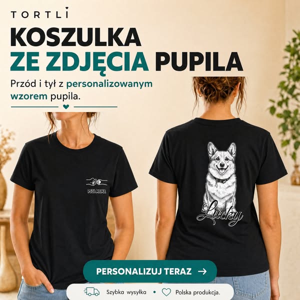 Stwórz koszulkę z pupilem