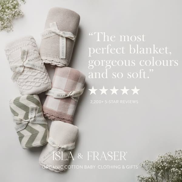 Award-Winning Organic Cotton Baby Blankets