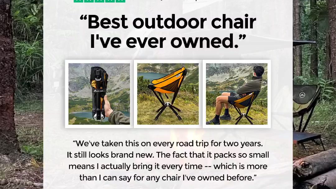 Your Camping Chair Just Got Compact