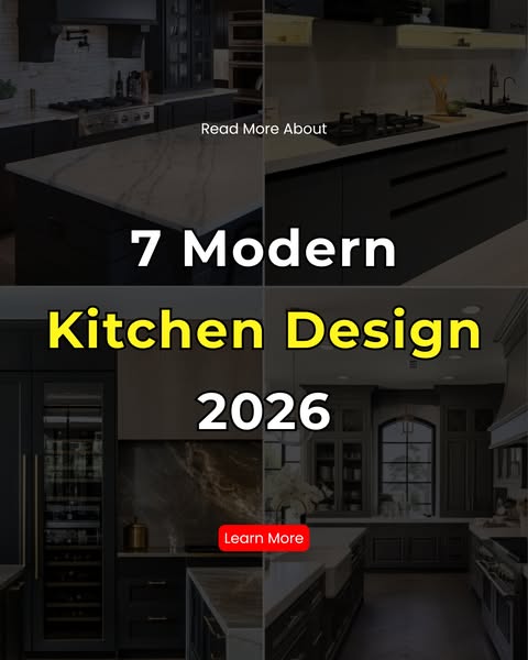 Learn more about 7 modern kitchen design 2026