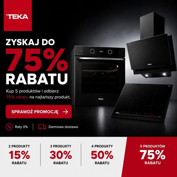 Rabat do 75% na TEKA!