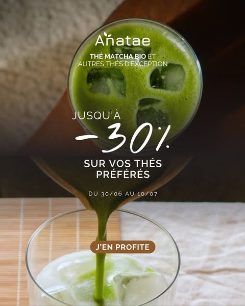 Anatae - Thé Matcha Bio