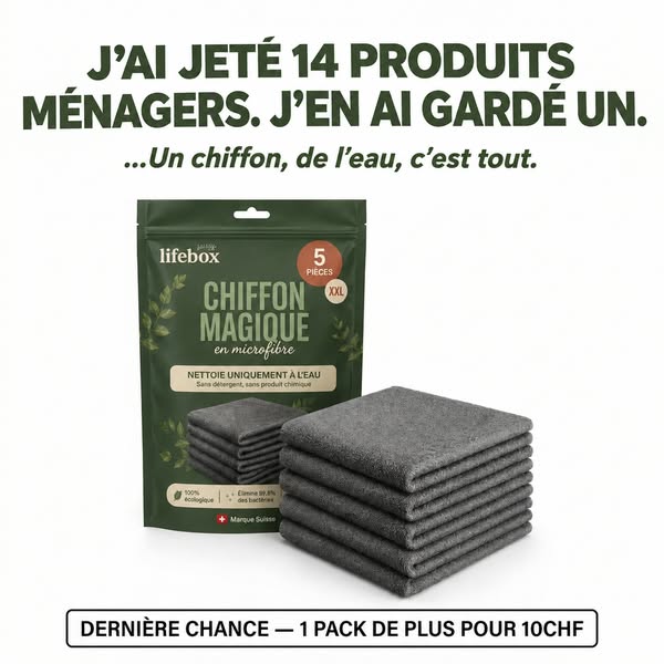 Le Chiffon Magique (Lot de 5 pièces)