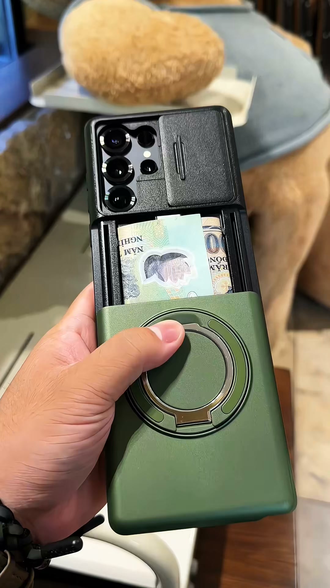 Card Holder Phone Case · Leave the Wallet Home