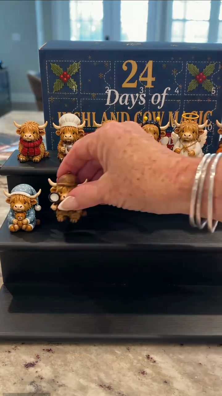 24 Days of Highland Cow Magic