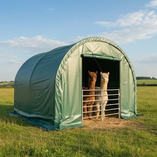 Field Shelters For Alpacas