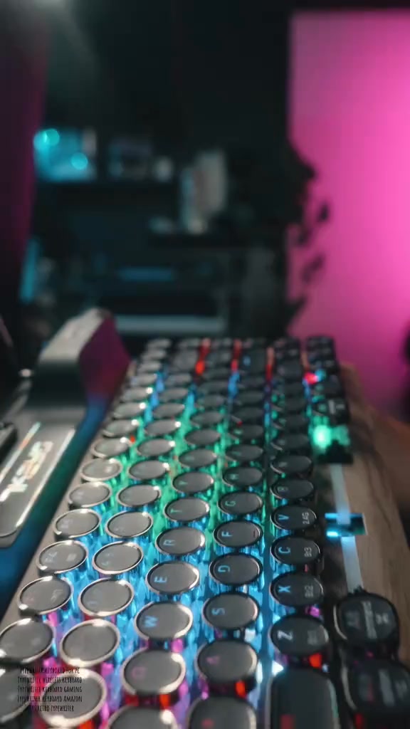 Retro Typewriter Keyboard