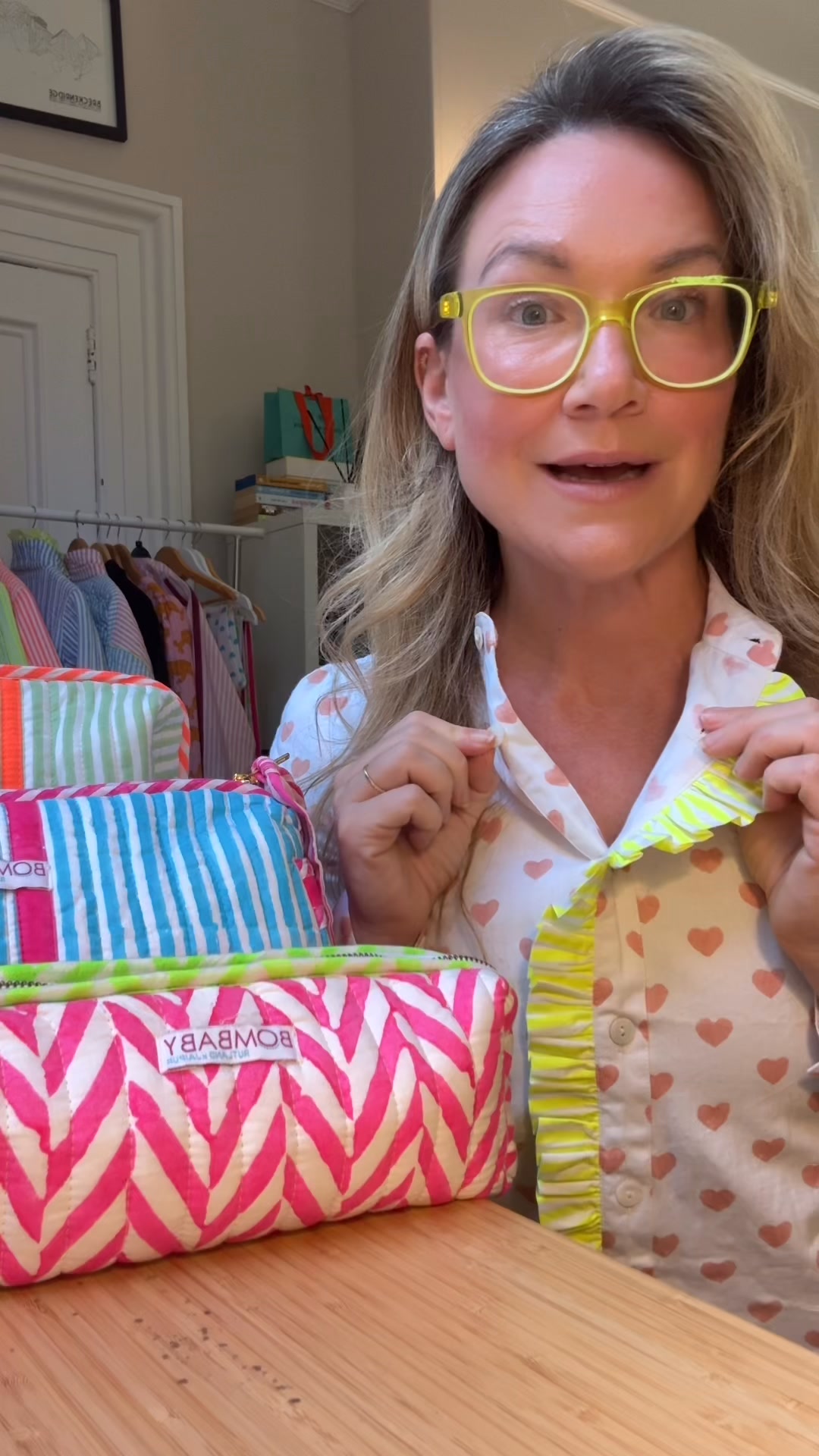Neon Wash Bags (with personality)