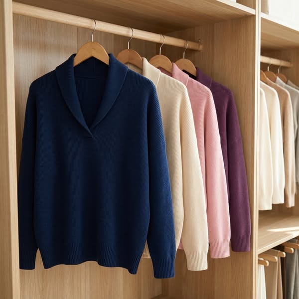 Il maglione elegante che non ha bisogno di nient'altro. Taglie limitate.