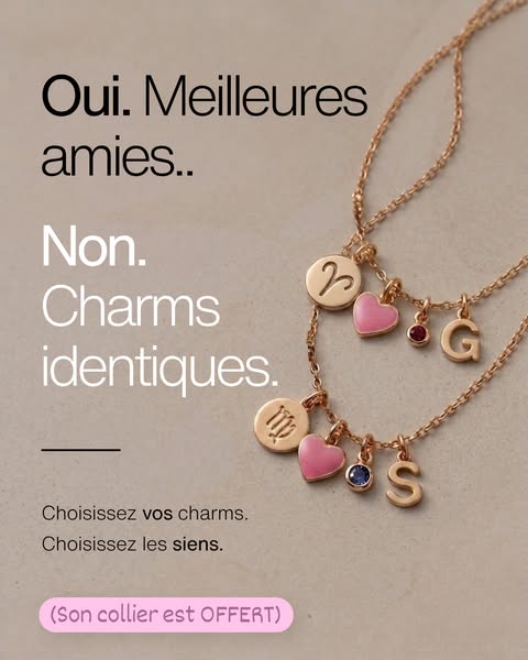 Tout ton monde, dans un seul collier.