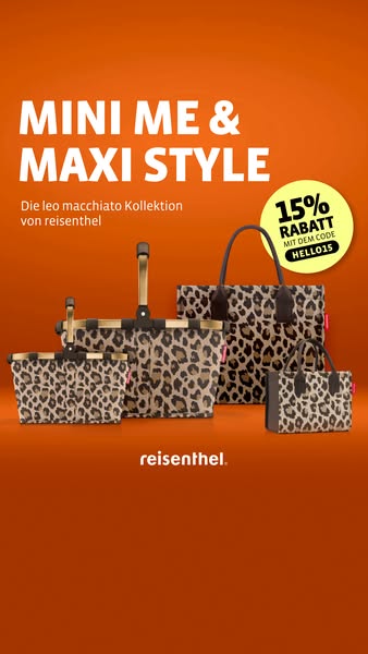 15% Neukundenrabatt mit Code HELLO15