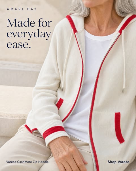 Varese Cashmere Zip Hoodie