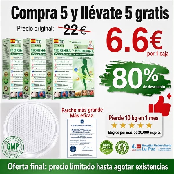Fabricado según los estándares de calidad europeos 100% ingredientes naturales Envío GRATIS Garantía de devolución del dinero de