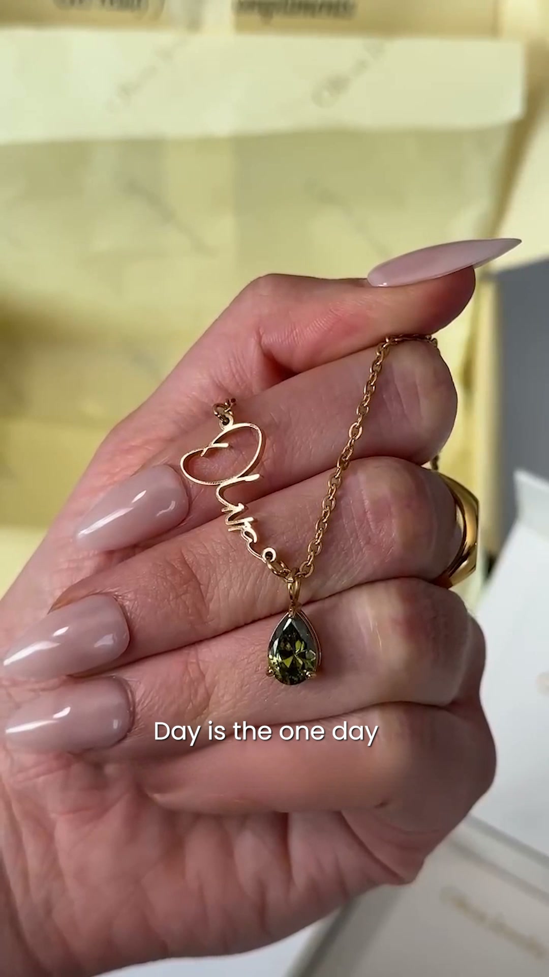 Your Name. Your Birthstone. Yours Forever