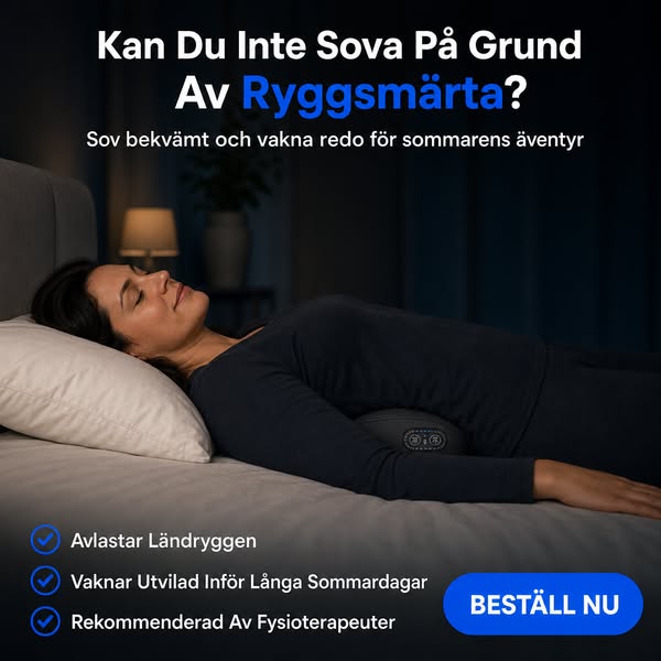 Säg adjö till smärtan — det handlar inte om hur du sover