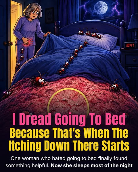 My solution for intense vaginal itching at night
