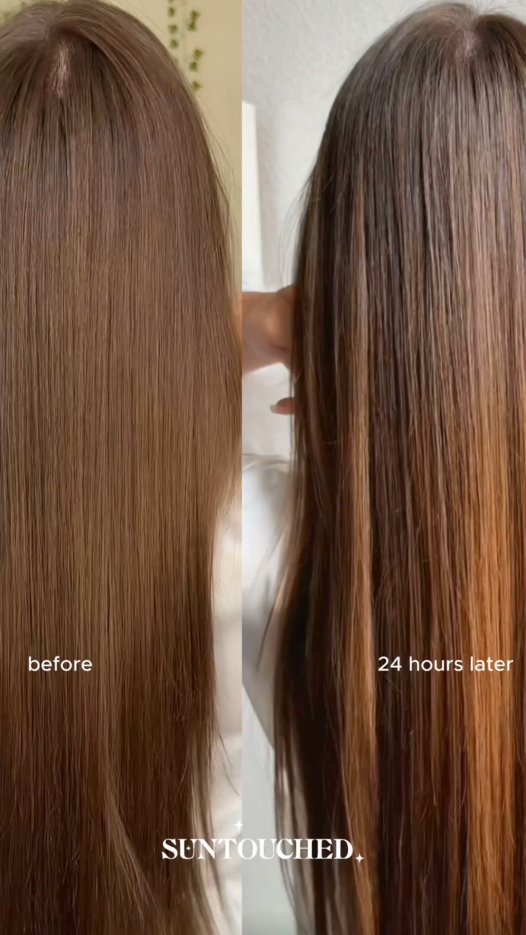 Effortlessly lighten your hair from home