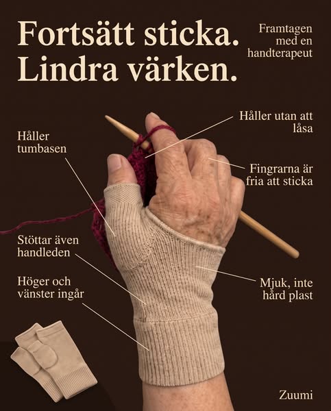 Gjord specifikt för stickare och virkare