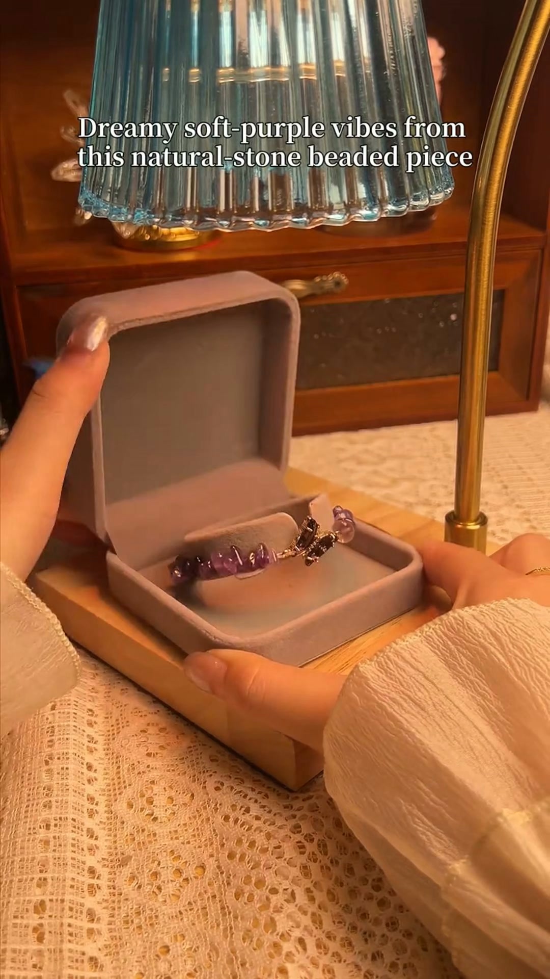 Half Price The “Amethyst Butterfly” Bracelet Set You‘ll Never Take Off