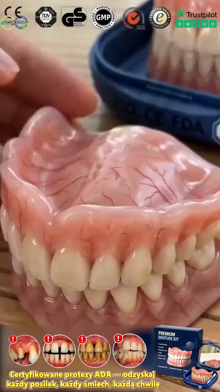 Zamiast 8000 zł u dentysty... Założyłam to w 3 minuty w domu!