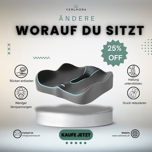 Rückenschmerzen beim Sitzen?