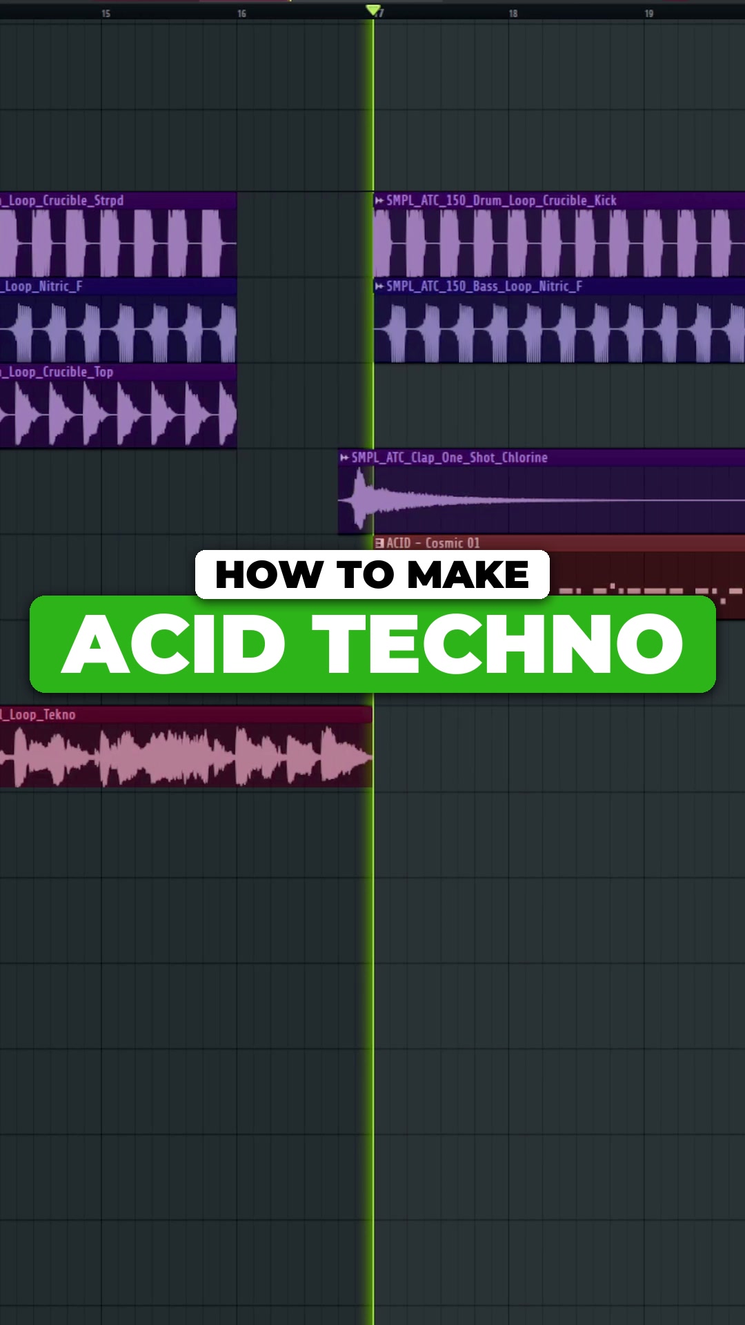 50 ACID TECHNO Serum 2 presets, 150 BPM