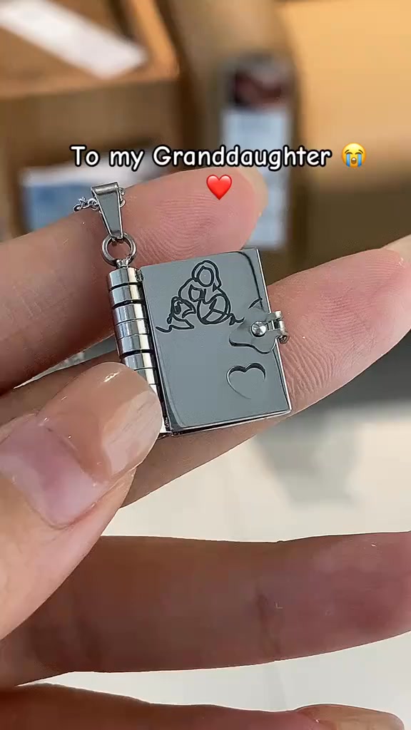 For Granddaughter and daughter - The Most Beautiful Chapter Book Necklace