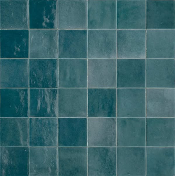 Marazzi Zellige Wandtegels | Blauw Glans | 10x10 cm, voor €22.95