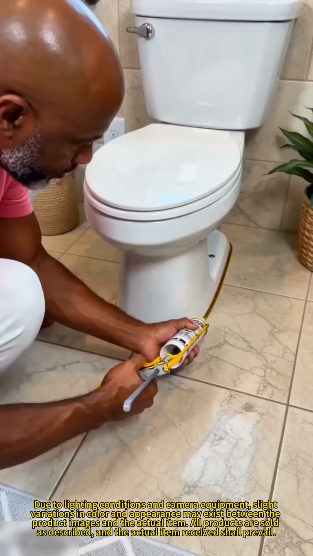 Specifically designed to seal tile joints and prevent mould – suitable for gaps around bathtubs, sinks, hobs, washbasins, toilet bases, wall