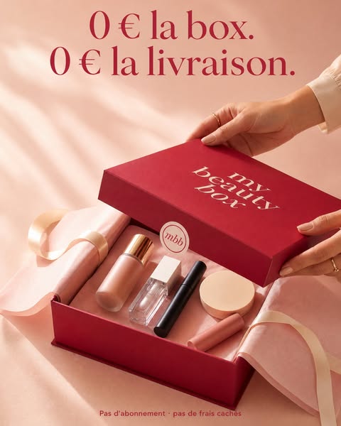 0 € la box, 0 € la livraison