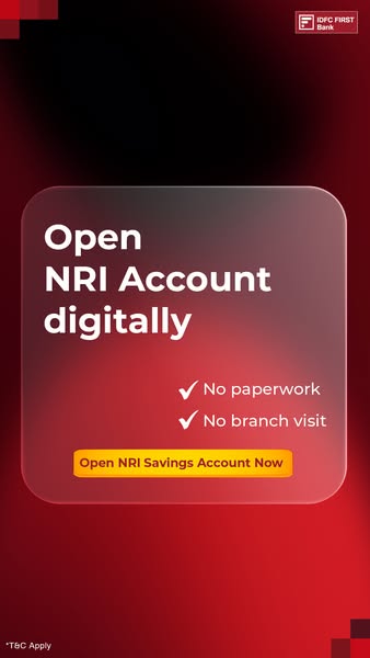 Open NRI Savings A/c from your couch
