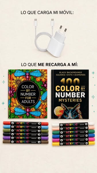 Abre, colorea y desconecta
