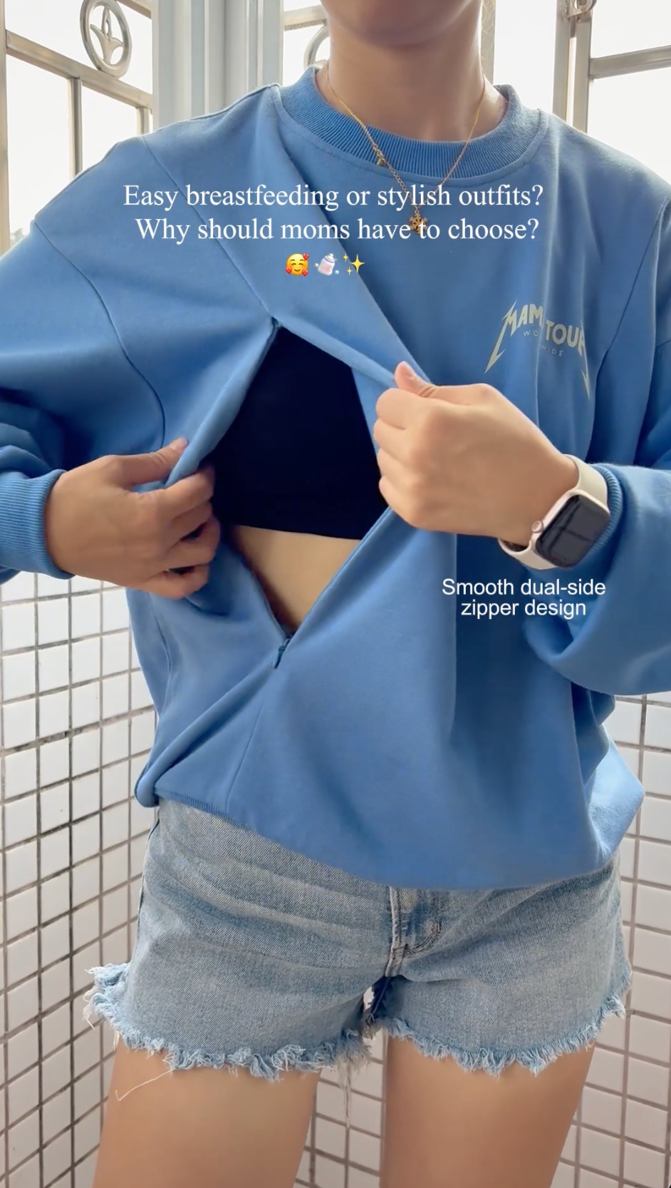 The Cozy Nursing Sweatshirt