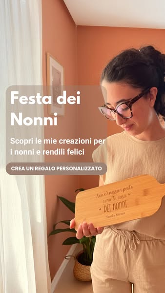 Sorprendi i tuoi nonni con qualcosa che resta nel cuore
