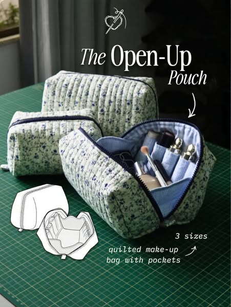 The Pouch That Stays Open While You Use It