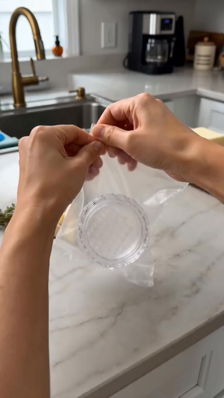 2 Stück manueller Knoblauch- und Ingwerhacker (transparent)