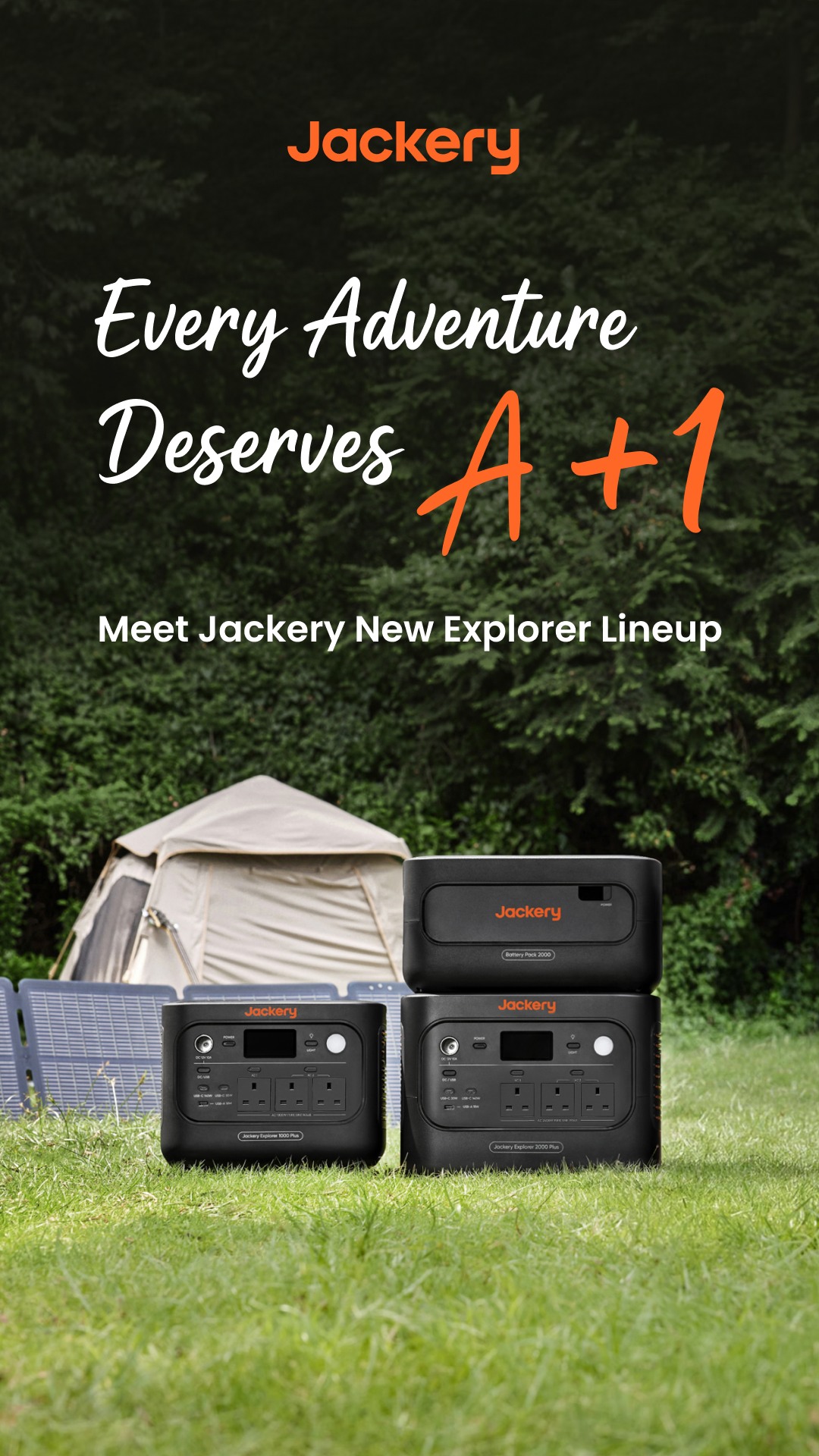 Anúncio de Jackery UK