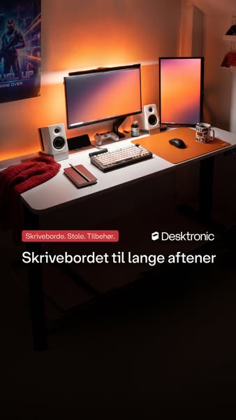 Hyggeligt efterår, bedre skrivebord