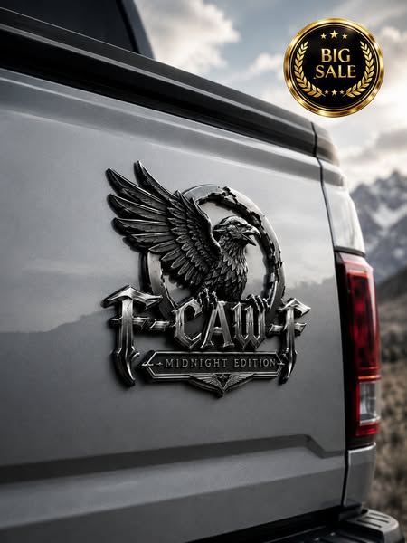 F-CAW-F "Midnight Edition" Metal Emblem