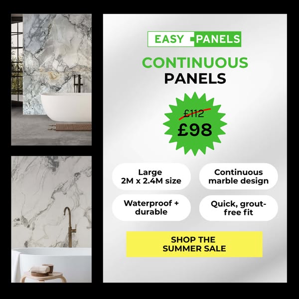 Continuous Panels Now Just £98!