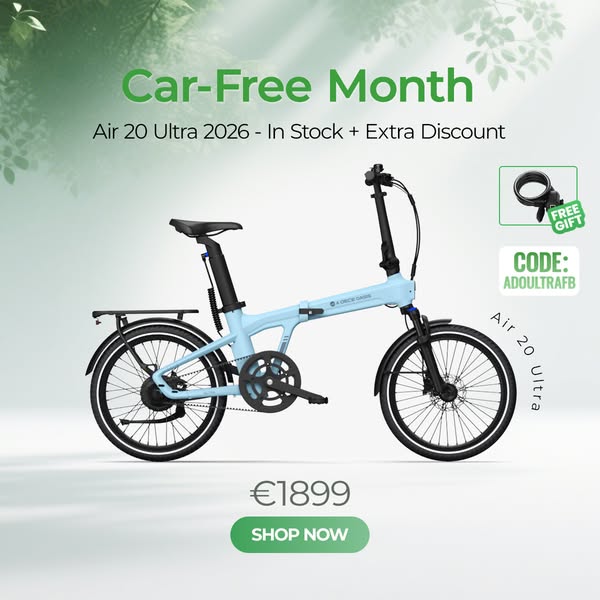 ADO Air 20 Ultra 2026 Car-Free Month Special