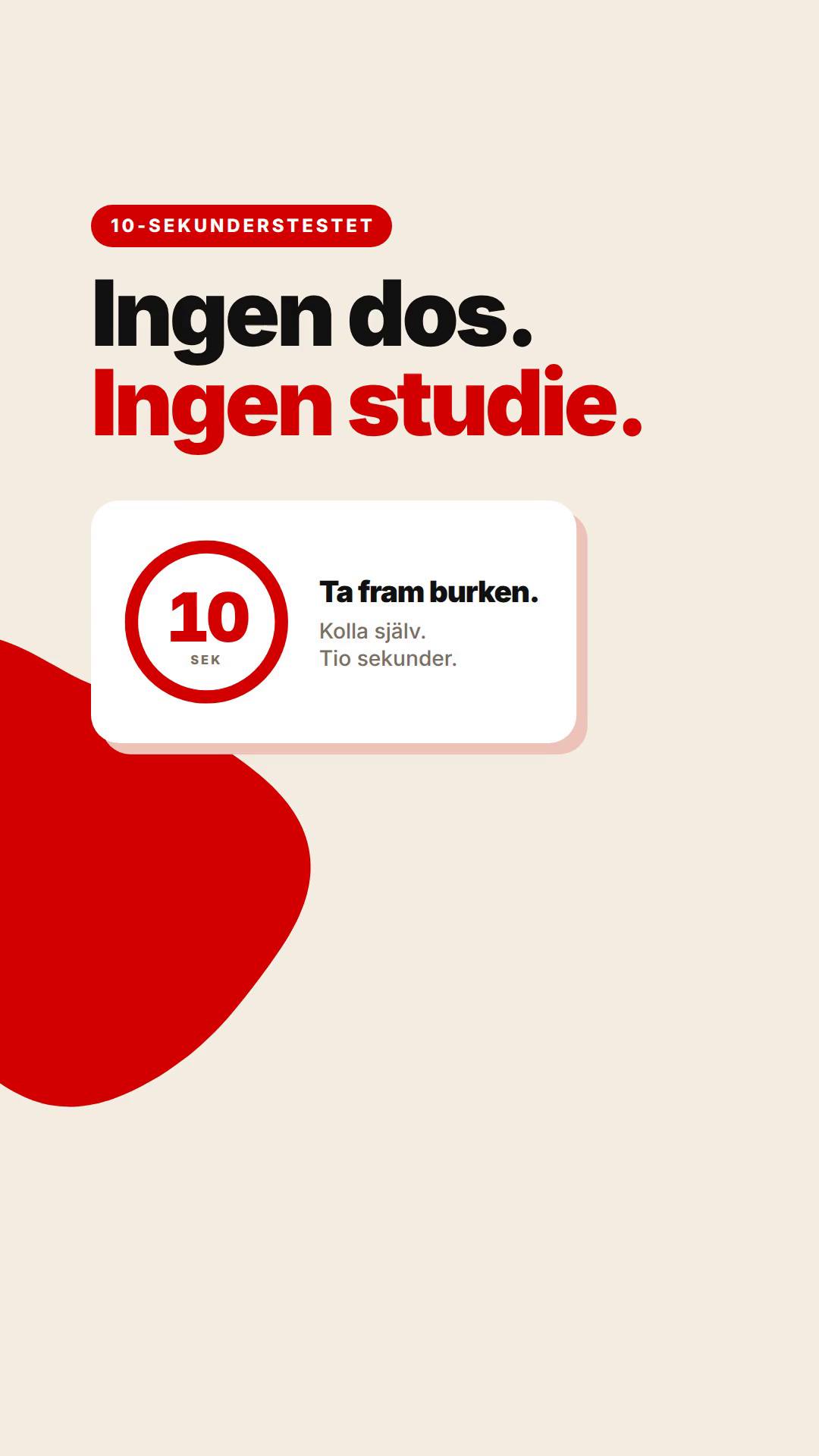 Rätt dos av rätt saker.