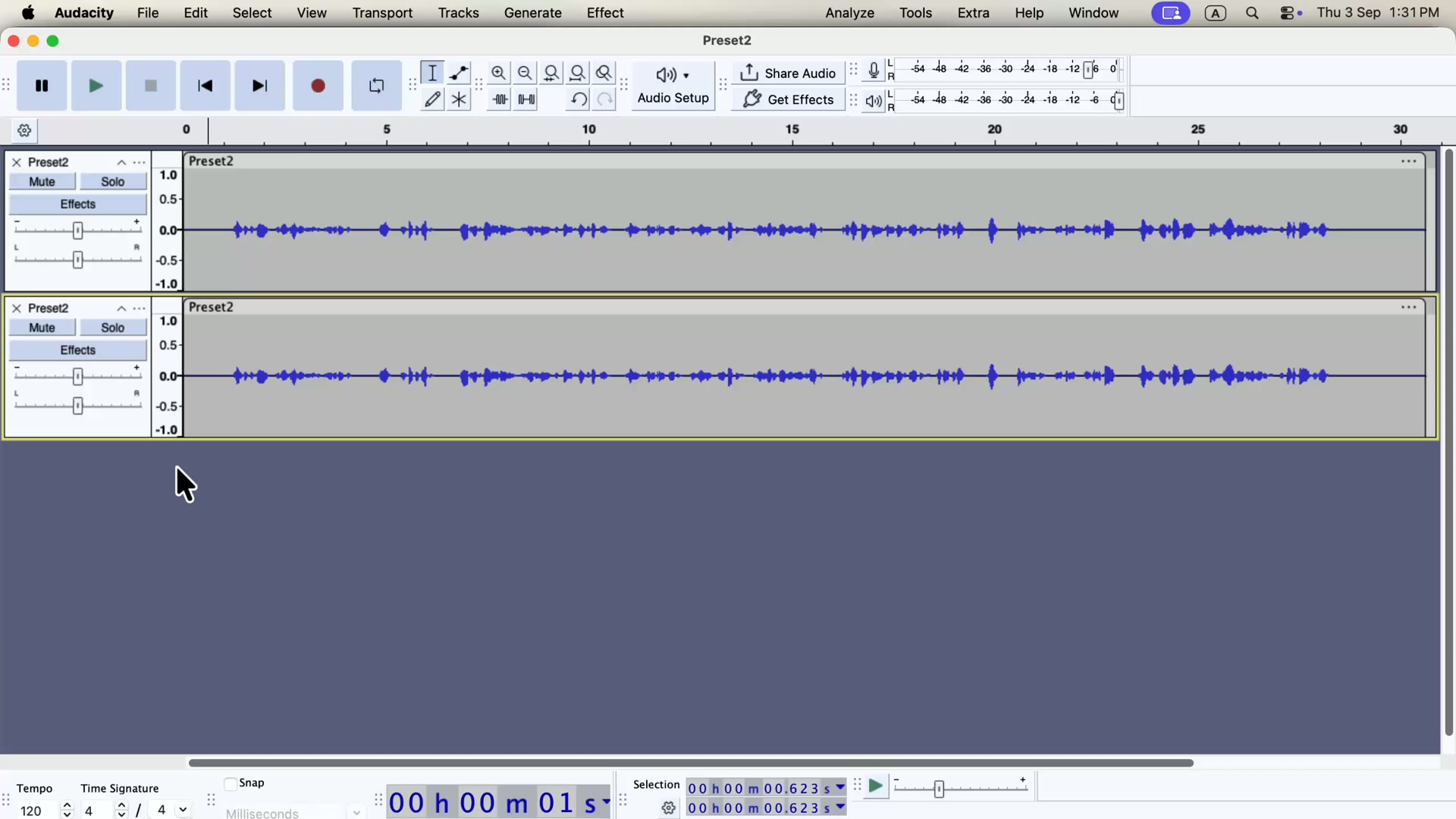 $17 - Better Voice in Audacity, in Just a Few Clicks
