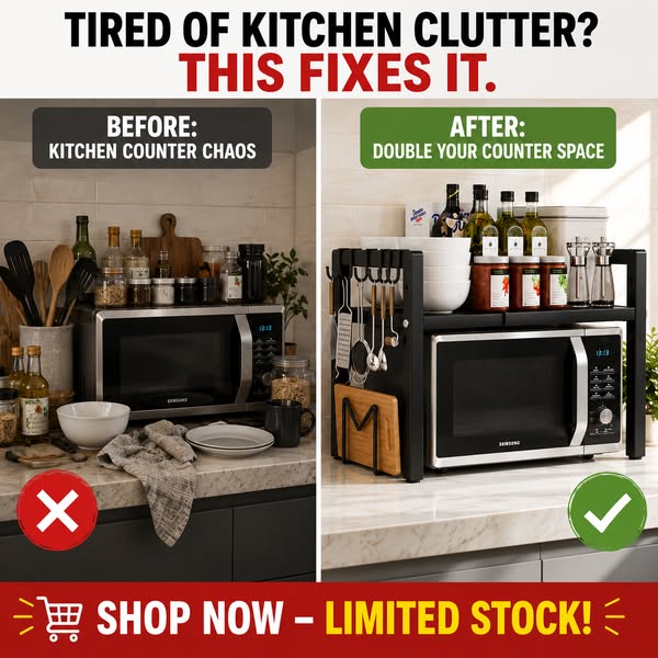 You're wasting half your kitchen space...