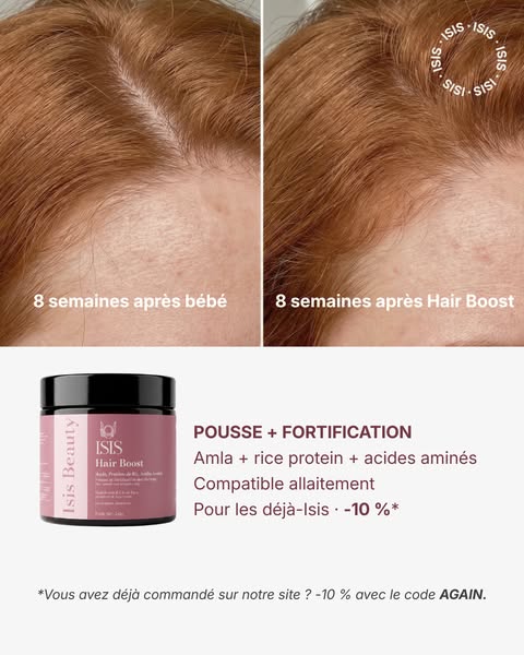 Hair Boost, votre retour chez Isis