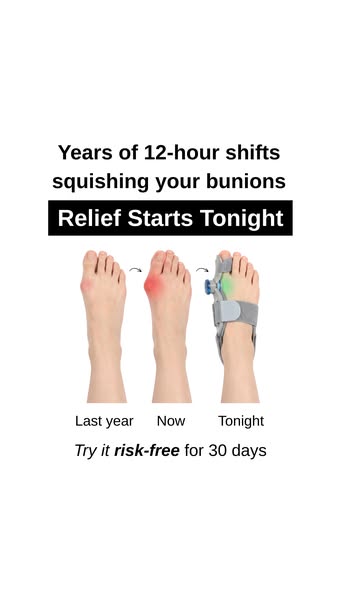 Bunion Relief After Every Shift