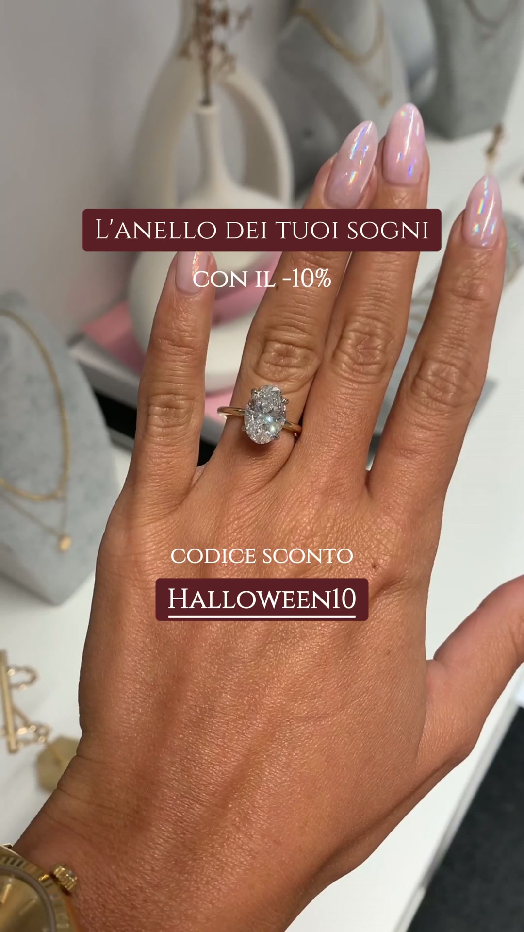 L’anello che ti ha stregata, ad Halloween è al -10%