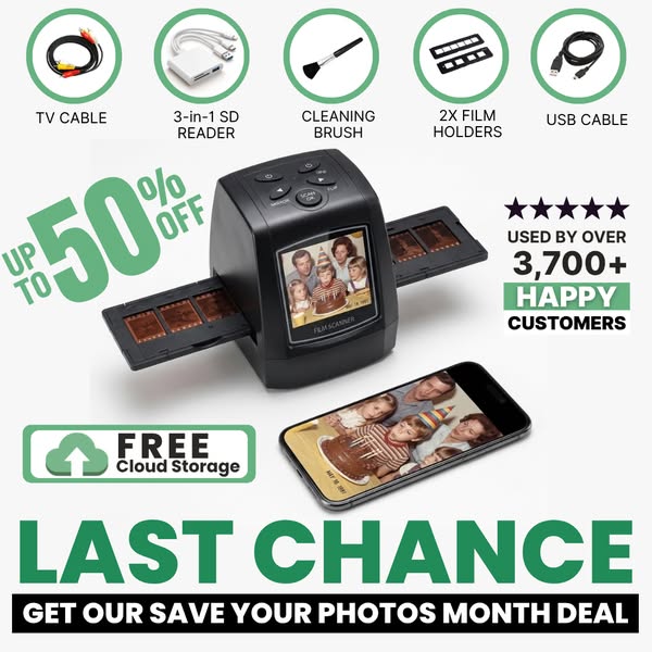 Turn Old Film Into Shareable Photos
