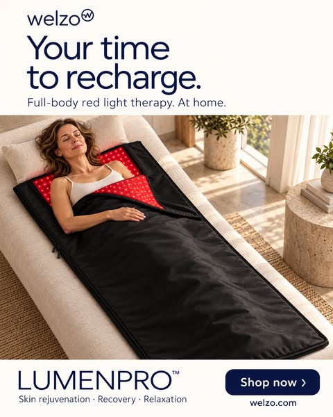 64% Off LUMENPRO V3.0 Red Light Blanket